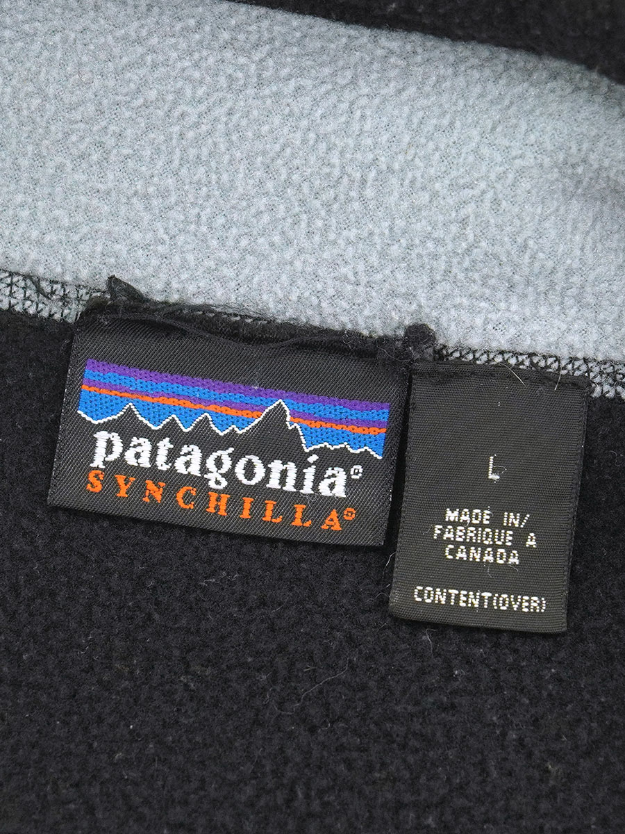 90's～ パタゴニア シンチラベスト ブラック 表記(L) | すべての商品