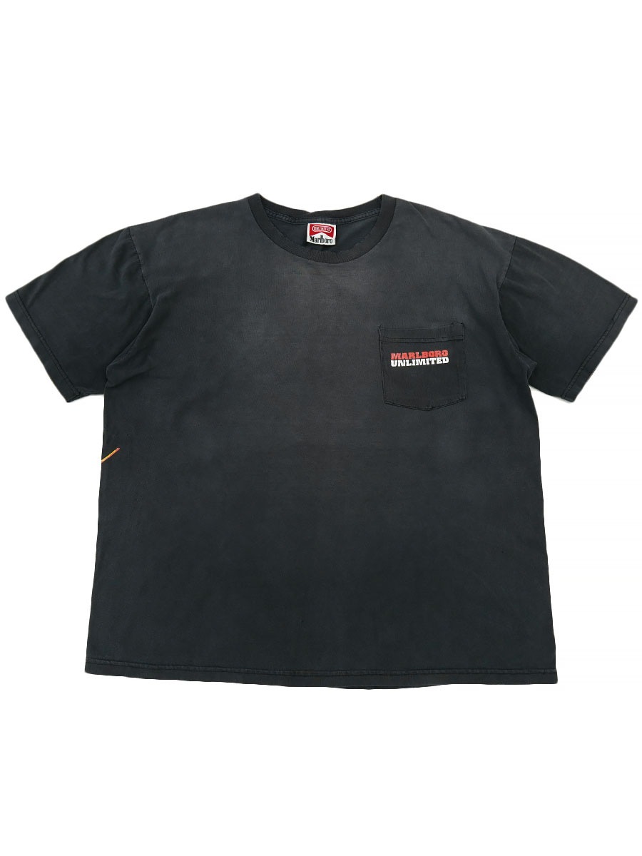 90's UNLIMITED MARLBORO ''LIZARD'' ポケットTシャツ 表記(XL) USA製