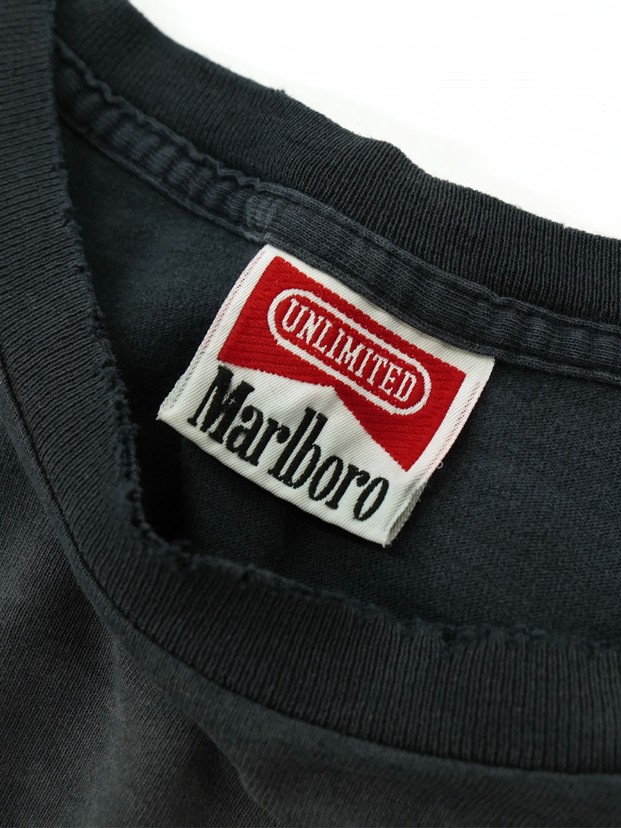 90's UNLIMITED MARLBORO ''LIZARD'' ポケットTシャツ 表記(XL) USA製