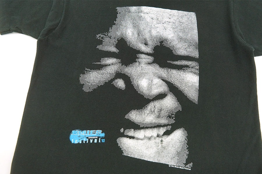 90's FRUIT OF THE LOOM ''BLUES MUSIC Festival '93'' 両面プリント T