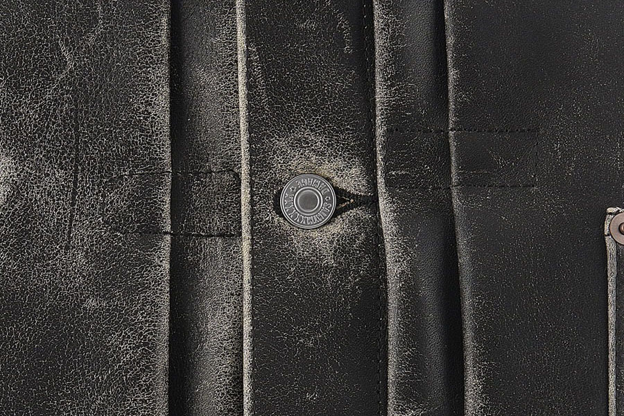 SAINT Mxxxxxx X BerBerJin BBJ_LEATHER JACKET BLACK (SIZE.LARGE