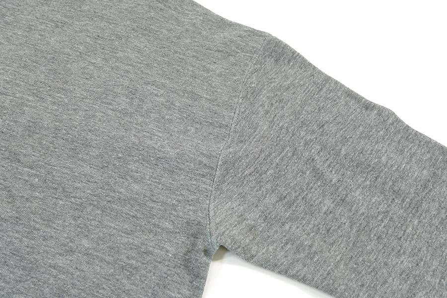 Russell スウェット グレー 90's RUSSELL ATHLETIC 無地 前Vスウェット グレー 表記(XXL