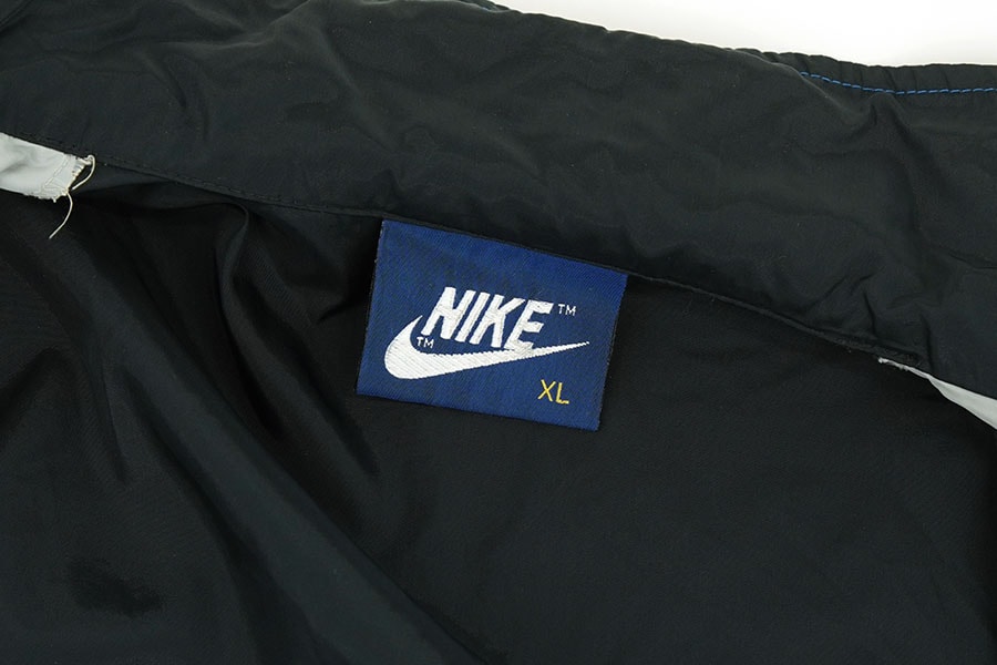 80's 紺タグ NIKE マルチカラー切り替え ナイロンジャケット 表記(XL