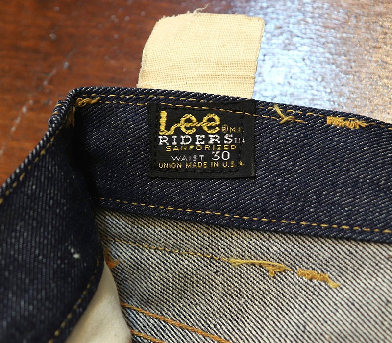 1960s DEAD STOCK , Lee 101B R MR , Size W30 L31