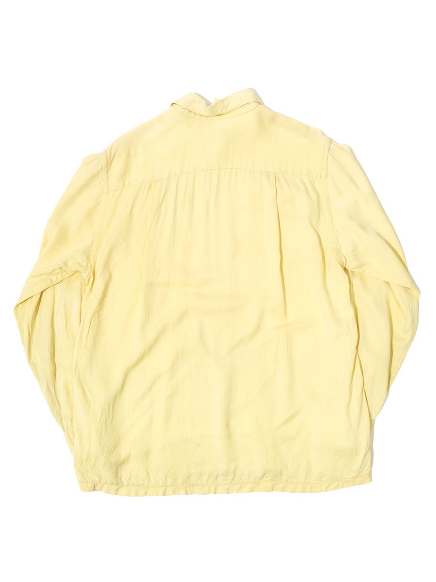 50'S L/S RAYON SHIRT LEMON YELLOW (APPROX.15) | すべての商品
