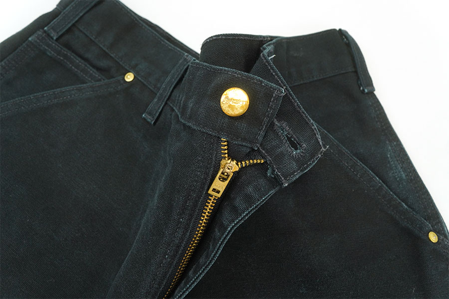 CARHARTT ダブルニー ダックペインターパンツ ブラック！表記(W34 L32