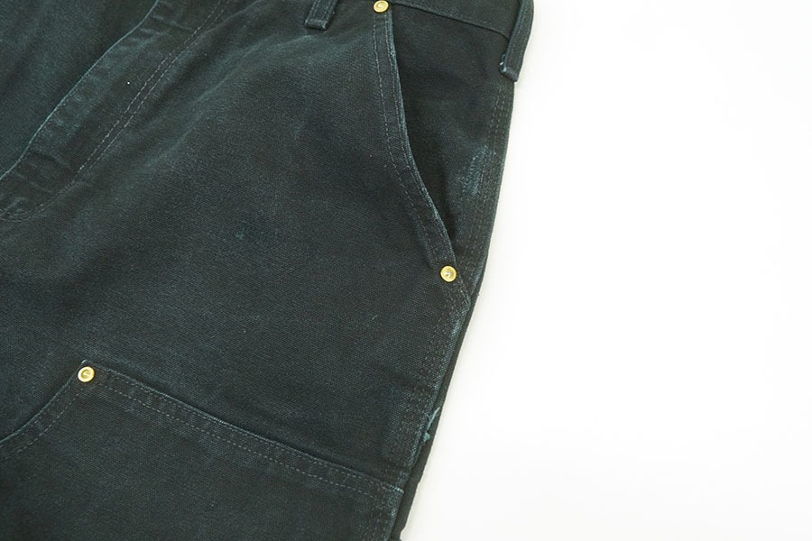 CARHARTT ダブルニー ダックペインターパンツ ブラック！表記(W34 L32
