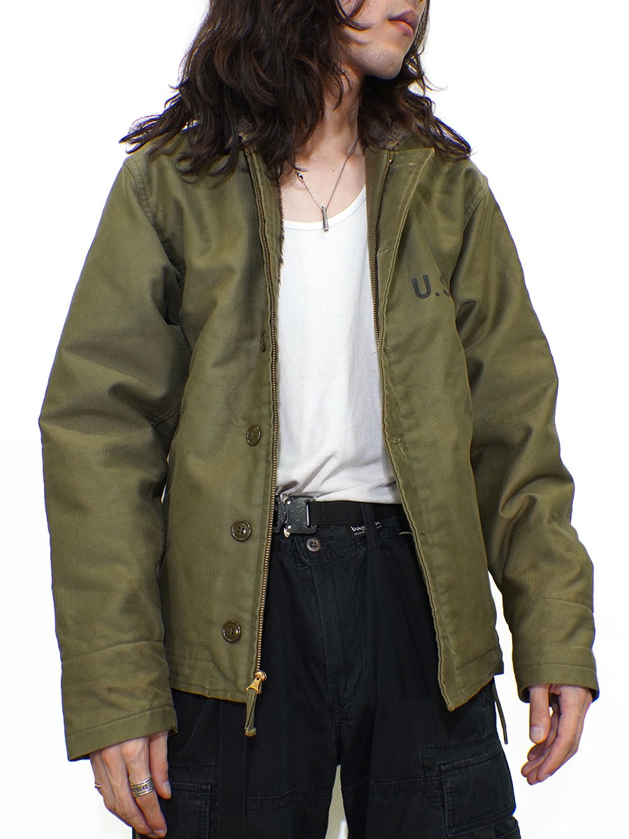 40s US NAVY n1 デッキジャケット 40s US NAVY N-1DECK JACKET Size 36 | KORDS
