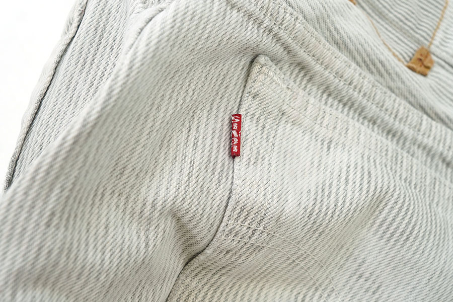 80's LEVI'S 501 ストライプ デニムパンツ 良雰囲気 表記(W34 L32)
