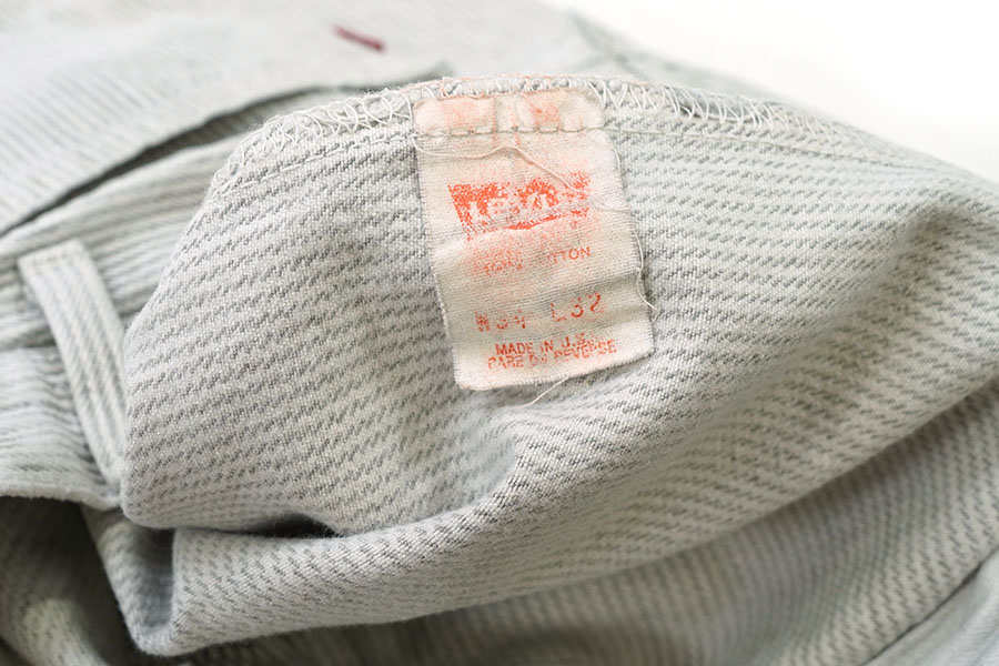 80's LEVI'S 501 ストライプ デニムパンツ 良雰囲気 表記(W34 L32)