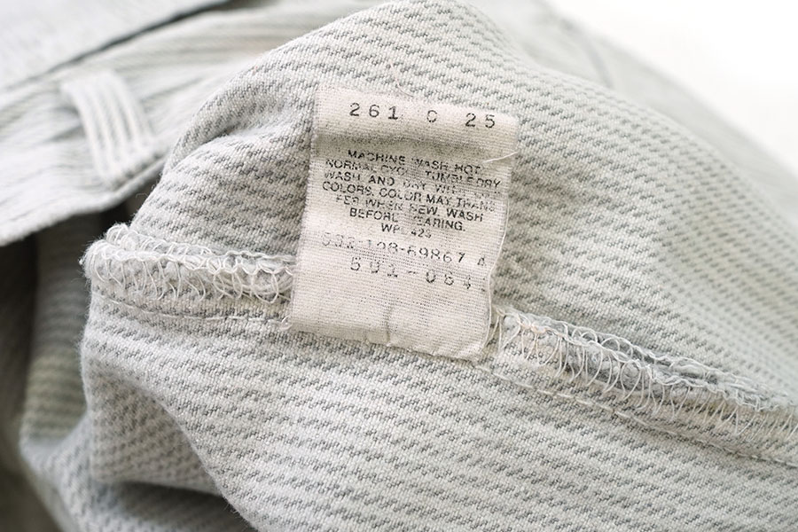 80's LEVI'S 501 ストライプ デニムパンツ 良雰囲気 表記(W34 L32)