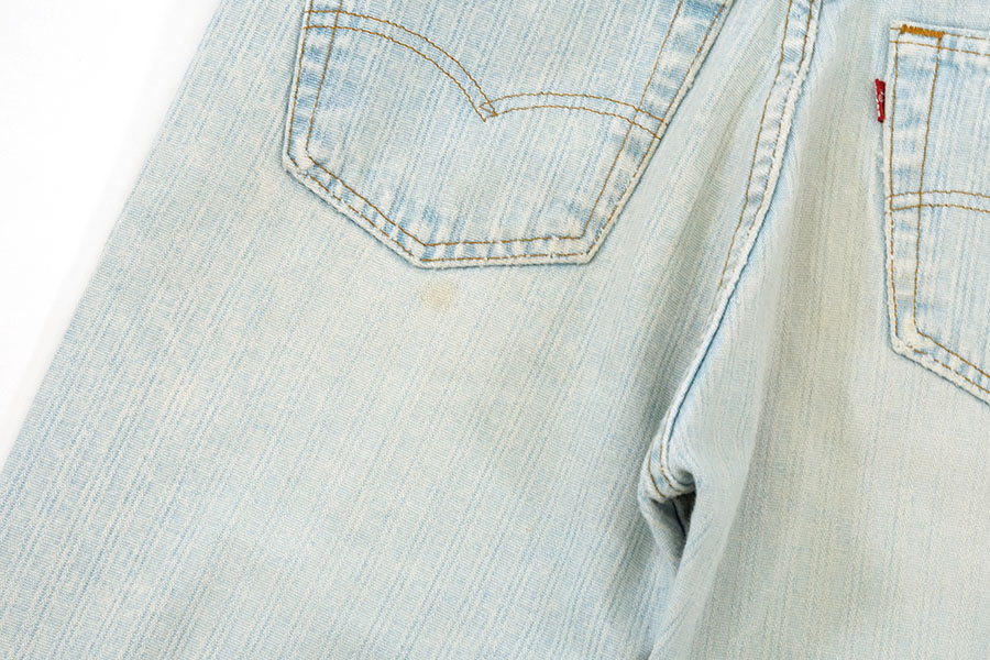 80's LEVI'S 501 ストライプ デニムパンツ 良雰囲気 表記(W32 L30) USA製