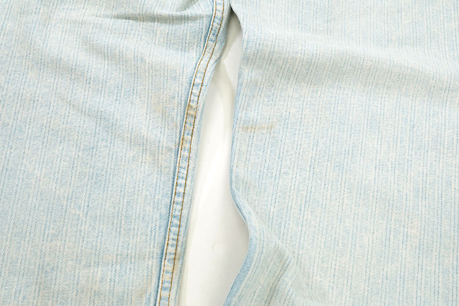 80's LEVI'S 501 ストライプ デニムパンツ 良雰囲気 表記(W32 L30) USA製