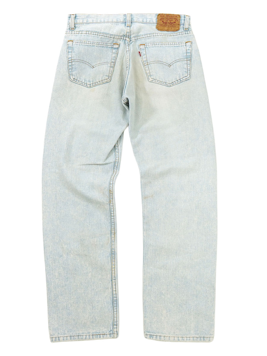 80's LEVI'S 501 ストライプ デニムパンツ 良雰囲気 表記(W32 L30) USA製