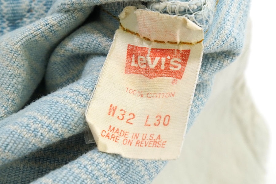 80's LEVI'S 501 ストライプ デニムパンツ 良雰囲気 表記(W32 L30) USA製
