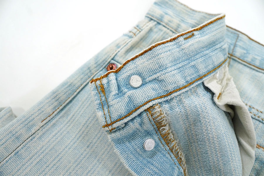 80's LEVI'S 501 ストライプ デニムパンツ 良雰囲気 表記(W32 L30) USA製