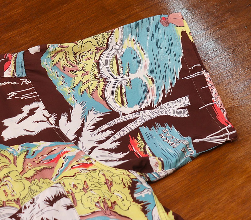1950s HAWAIIAN SHIRT , Size Ｌ
