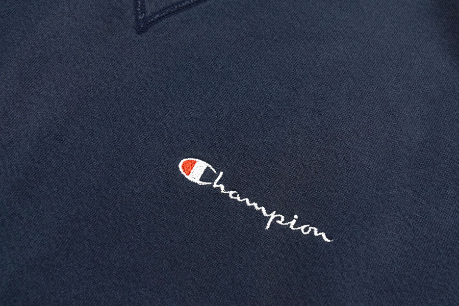 90's チャンピオン 前V スウェット ネイビー 表記(XL) USA製 | SOLD