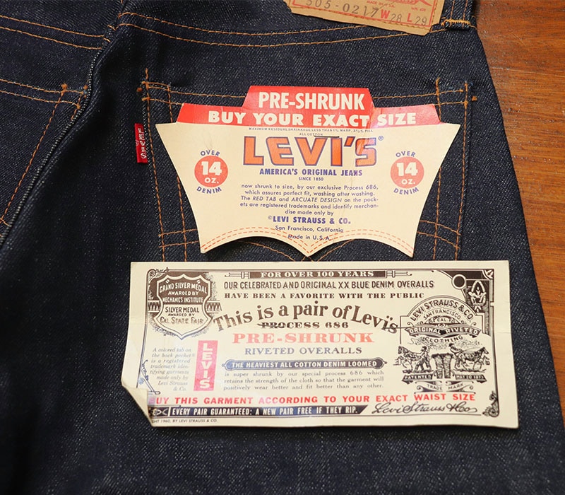 1960s DEAD STOCK , LEVIS 551ZXX-505 , Size W28 L29 | NEW ITEM