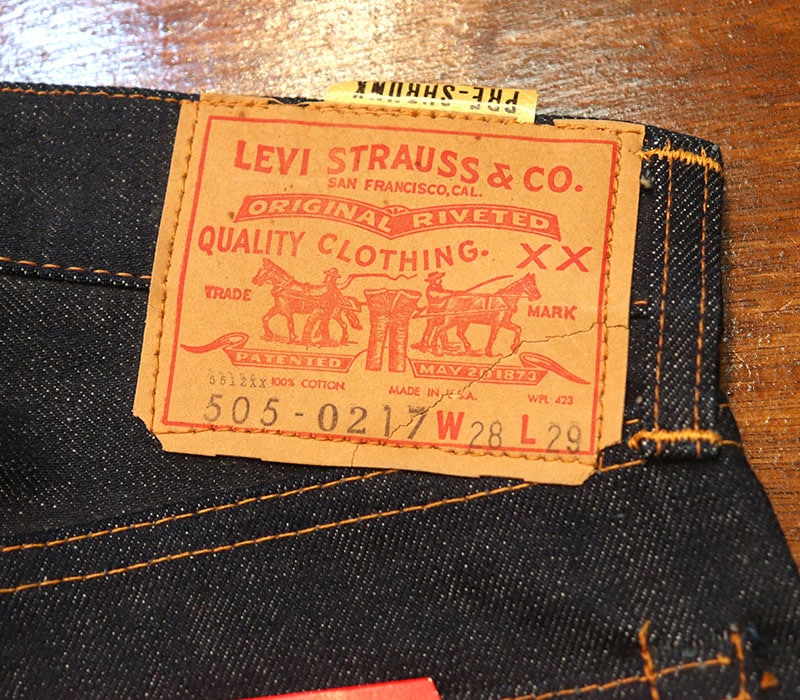 1960s DEAD STOCK , LEVIS 551ZXX-505 , Size W28 L29 | NEW ITEM