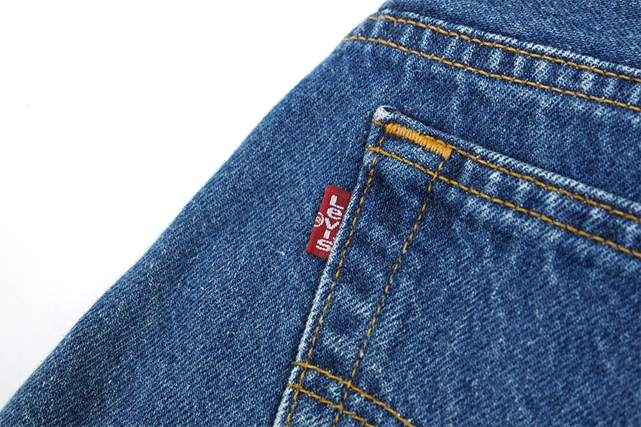 33.5 × 30.5 '95 USA製 Levis501 デニム ジーンズ 90s Levi's 501 リーバイス デニムパンツ 33×33 USA製 ボタン裏