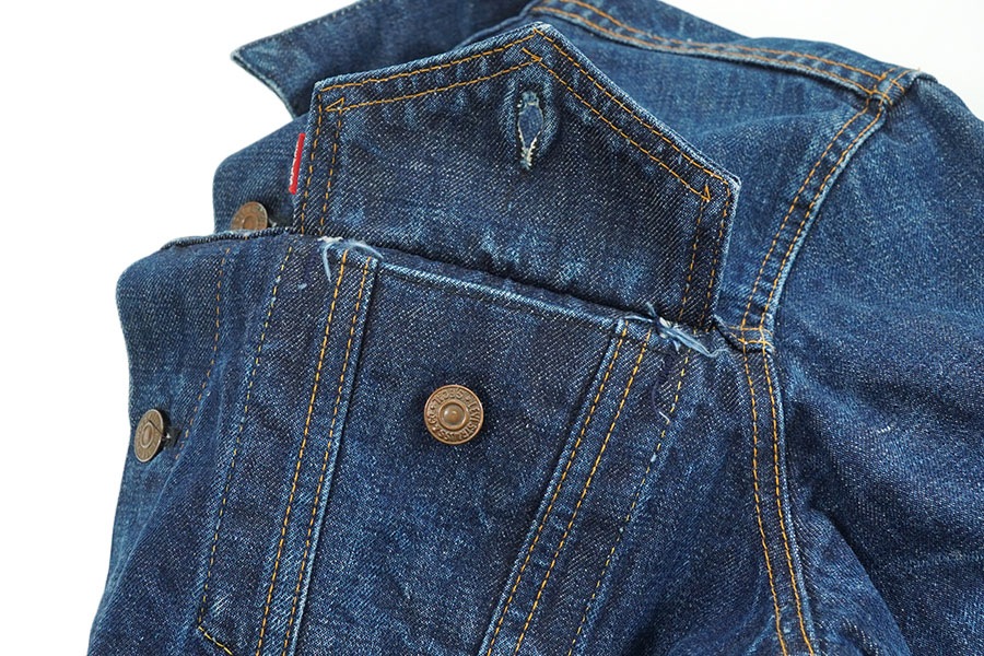 60s Levi’s 70505 big E Vintage 1960's Type 3 LEVI'S Big E 70505 Two Pocket Denim Trucker