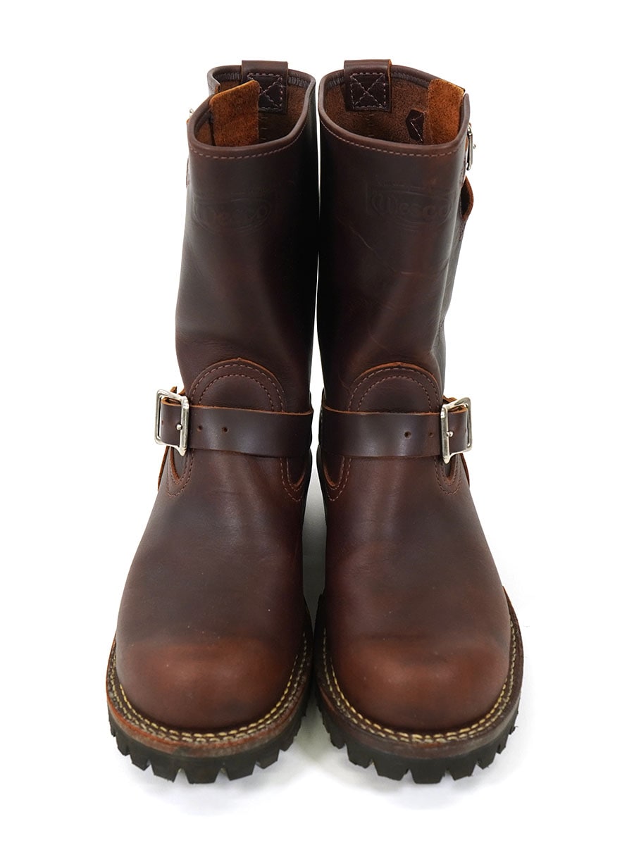 WESCO ''CUSTOM BOSS'' エンジニアブーツ ブラウンドメインレザー 表記