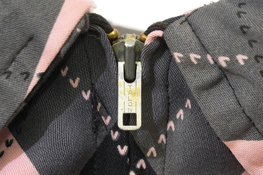 50's ACE Outerwear アーガイル柄 レーヨンギャバブルゾン ピンク！ 実寸(M位)