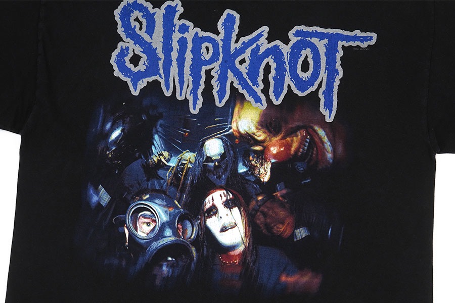 00's Diamond Star SlipKnot ''437026851'' 両面プリントTシャツ
