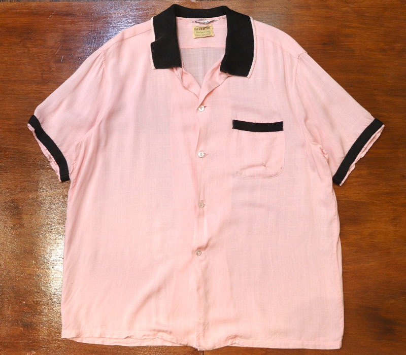 トップス 40-50s vintage rayon shirt 1950's Guymont Rayon L/S Shirt Deadstock | Unwave