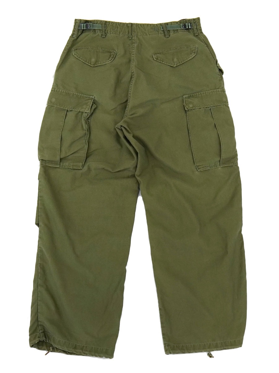 US.ARMY 60s アルミジップ M-65 フィールドパンツ SMALL-R 60's US ARMY M-65 