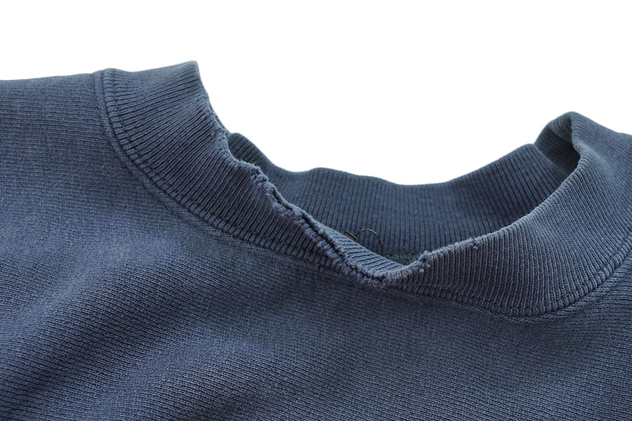 90's 刺繍タグ チャンピオンRW ''IOWA 48'' ネイビー 表記(L