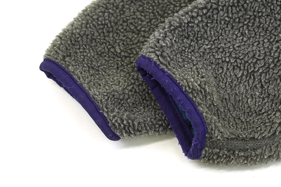 90'S PATAGONIA RETRO-X CHARCOAL HEATHER (SIZE.LARGE) MADE IN USA