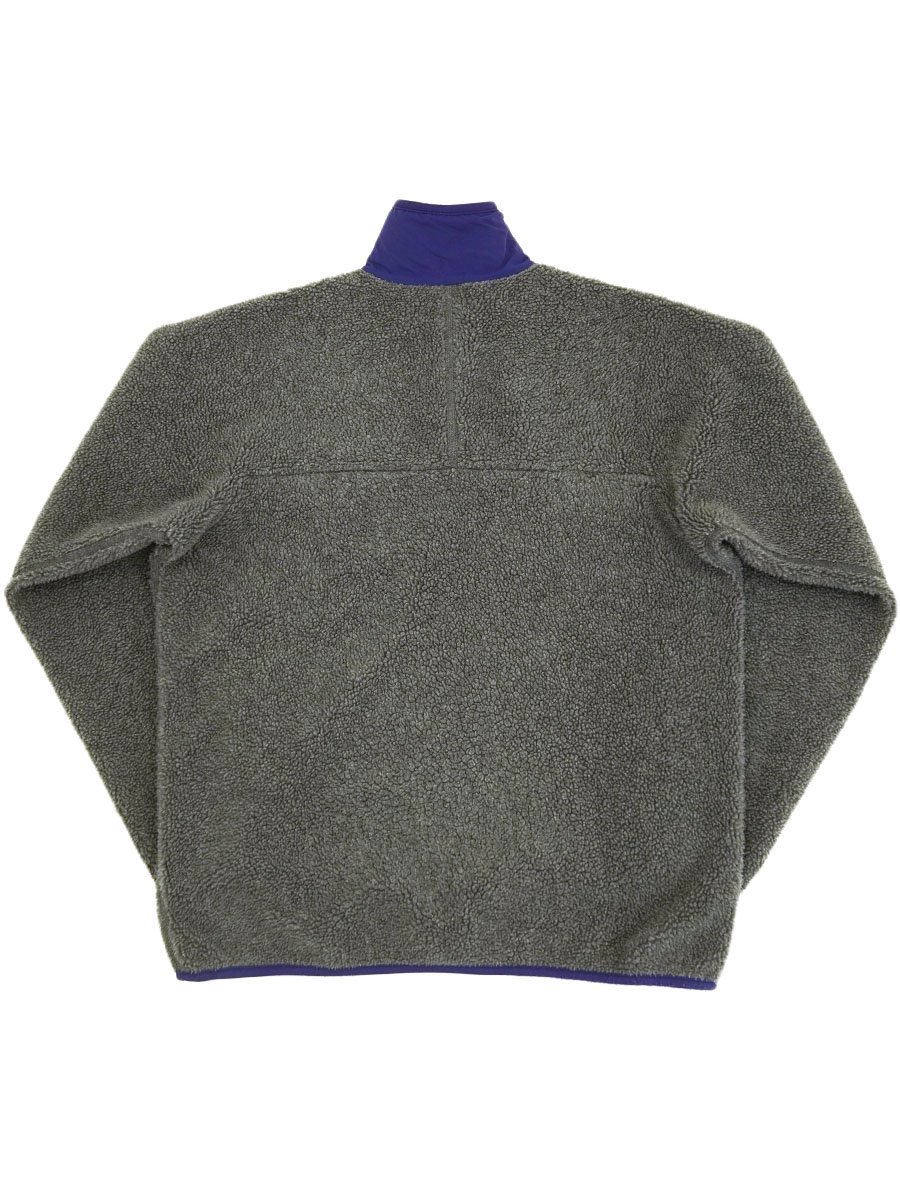 90'S PATAGONIA RETRO-X CHARCOAL HEATHER (SIZE.LARGE) MADE IN USA