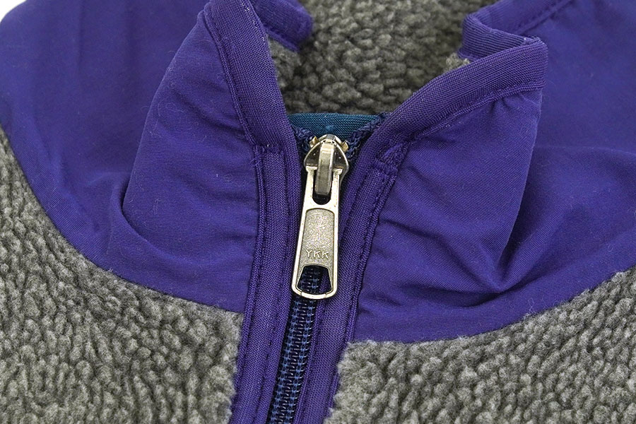 90'S PATAGONIA RETRO-X CHARCOAL HEATHER (SIZE.LARGE) MADE IN USA