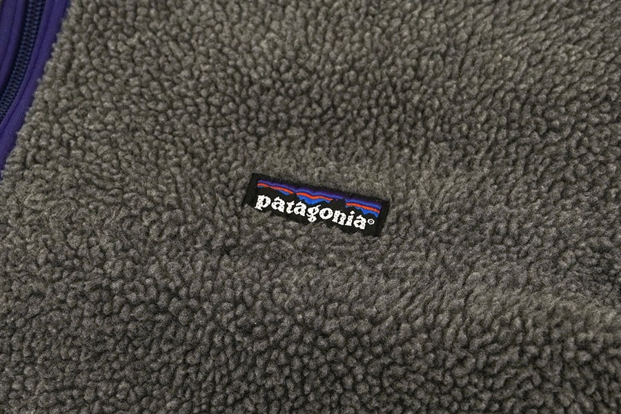90'S PATAGONIA RETRO-X CHARCOAL HEATHER (SIZE.LARGE) MADE IN USA