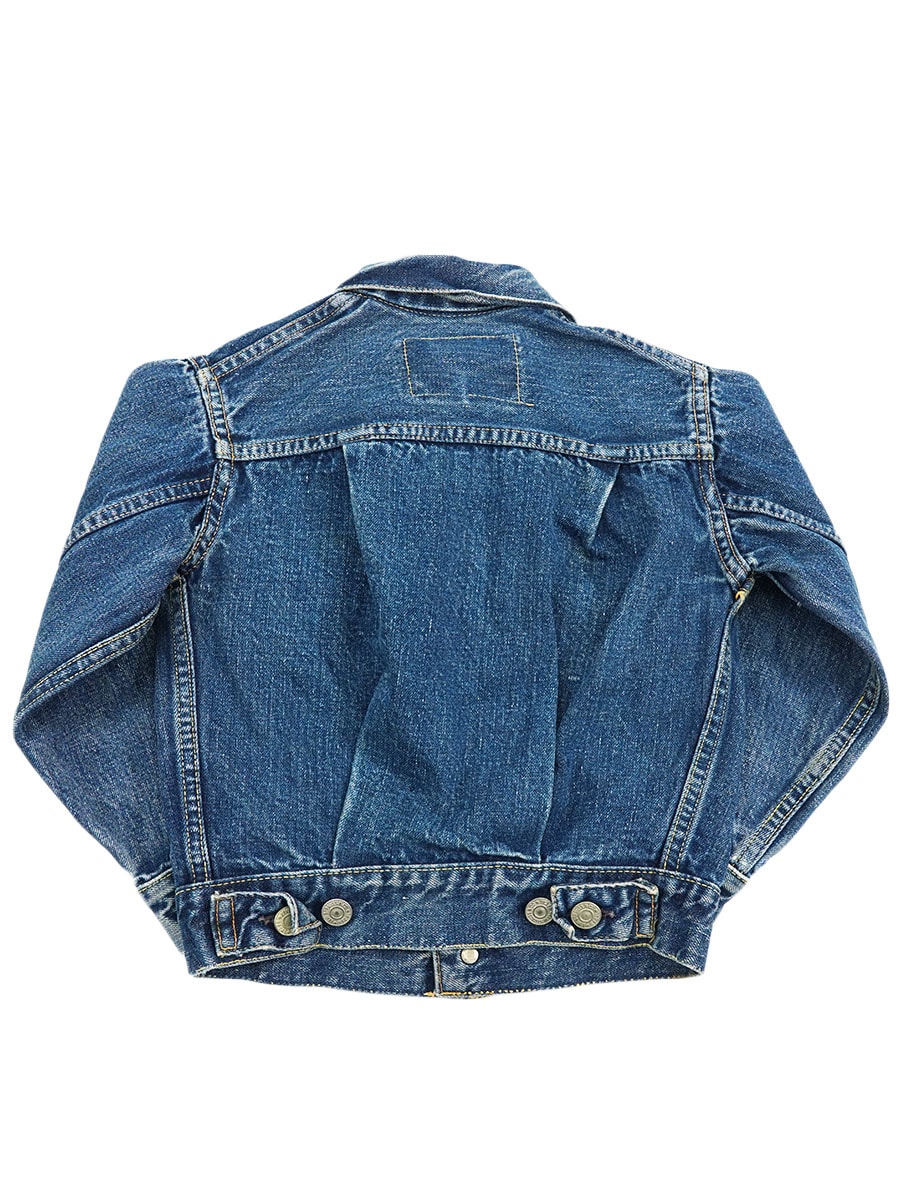 50's Levi's 507BXX デニムジャケット 良雰囲気 実寸(8位) キッズサイズ