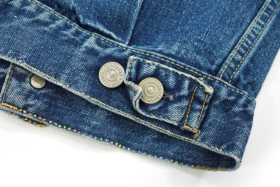 50's Levi's 507BXX デニムジャケット 良雰囲気 実寸(8位) キッズサイズ