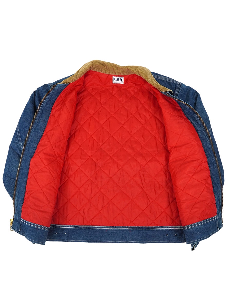 70's Lee 191-LB キルティングライナー デニムジャケット 良雰囲気