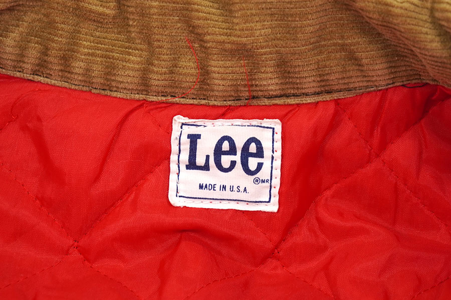 70's Lee 191-LB キルティングライナー デニムジャケット 良雰囲気