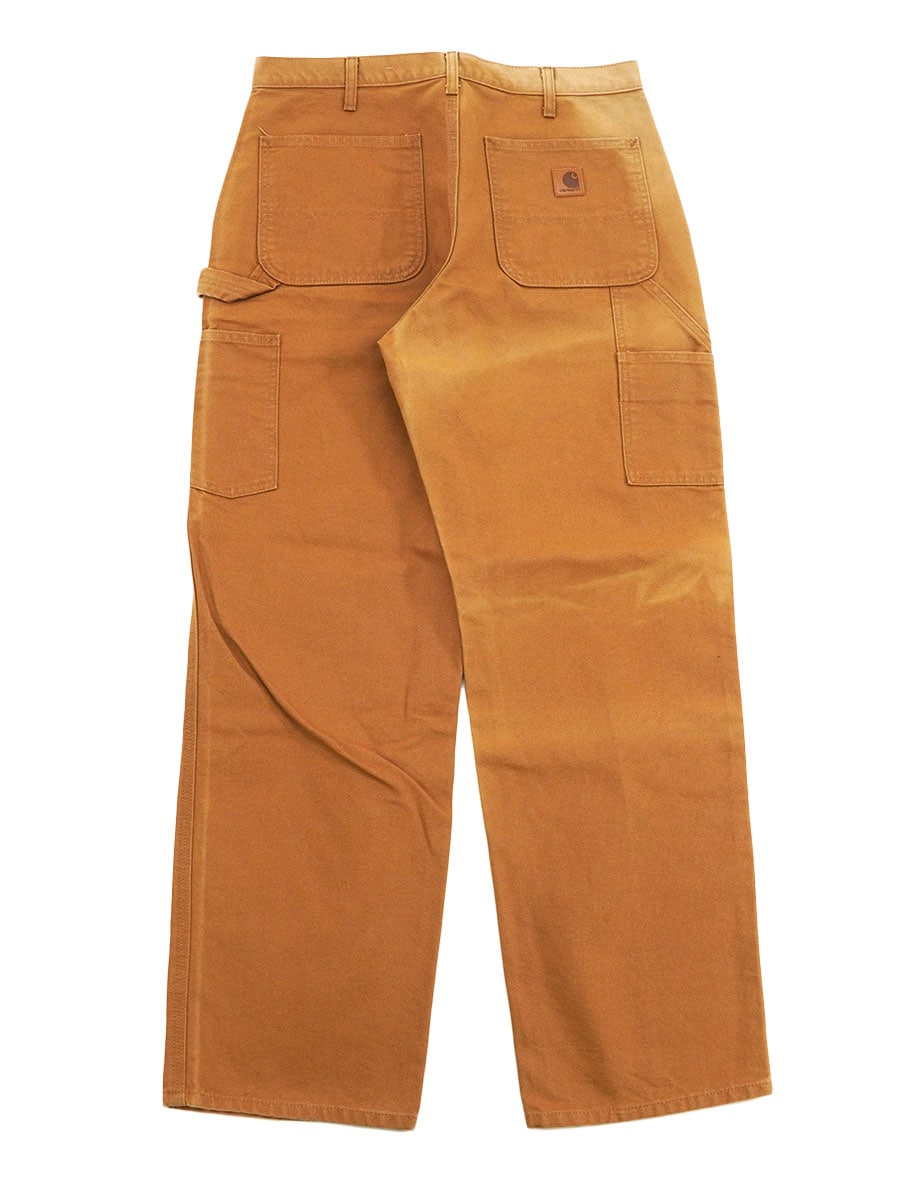 CARHARTT DUCK PAINTER PANTS BROWN (SIZE.W34 L32) MADE IN MEXICO