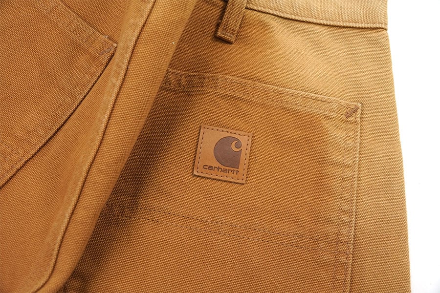 CARHARTT DUCK PAINTER PANTS BROWN (SIZE.W34 L32) MADE IN MEXICO