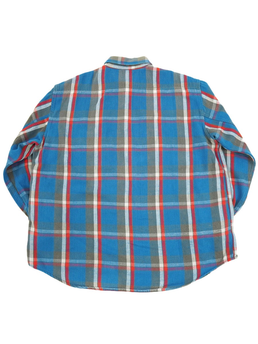 60's BIG MAC for TALL men 好配色チェック フランネルシャツ 表記(17