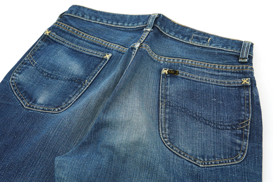 60's Lee 101Z センター黒タグ デニムパンツ 良雰囲気 実寸(31x32位
