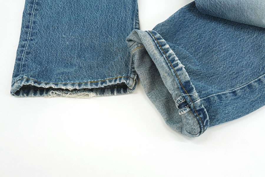 00'S LEVI'S 501 DAMAGE！ JEANS (SIZE.W34 L30) MADE IN USA | すべて