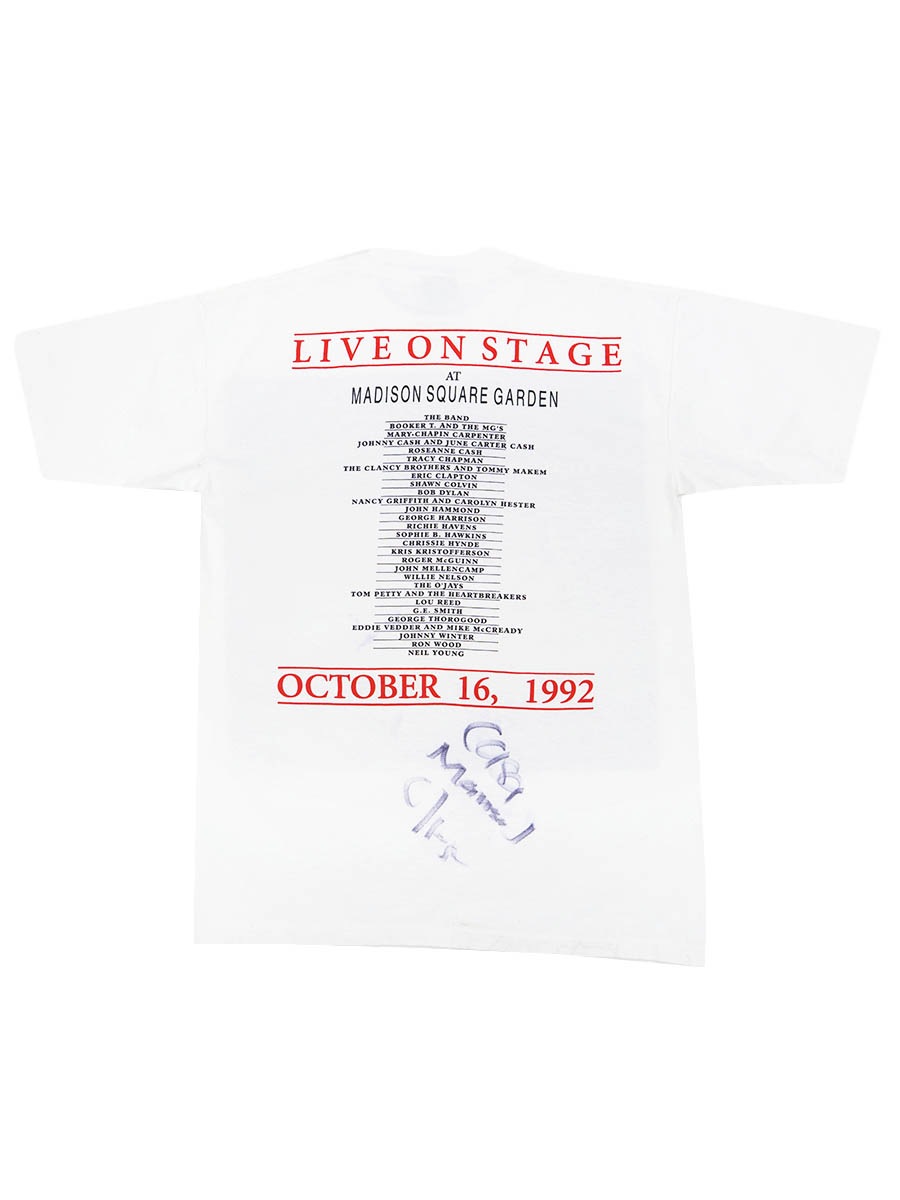 VTG Live Throwing Copper 95'Tour Shirt Xl Date Cities Back