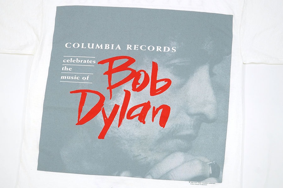 90's BROCKUM ''RECORDS CELEBRATES the music of Bob Dylan'' T