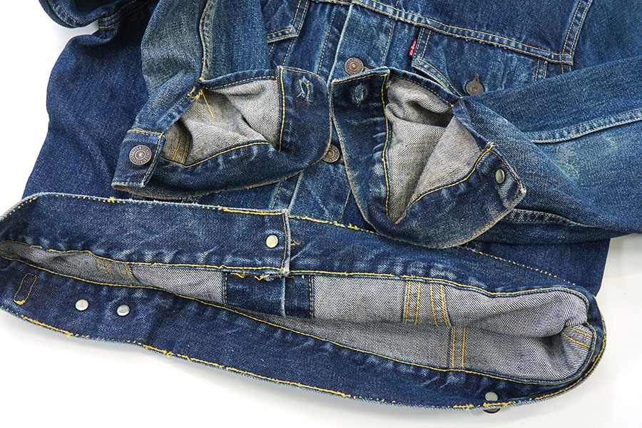 めあ 50's～ Levi's 557XX ギャラ BIG-E デニムジャケット 良色落ち 実寸(42
