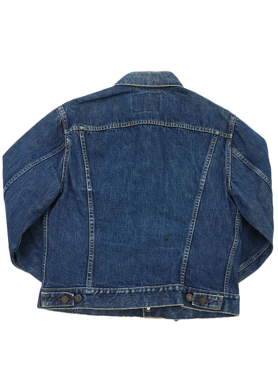 50's～ Levi's 557XX ギャラ BIG-E デニムジャケット 良色落ち 実寸(42
