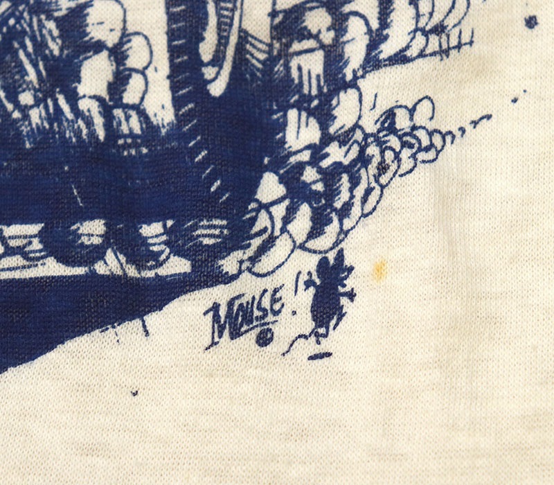 1960s DEAD STOCK , STANLEY MOUSE T-SH , Size M